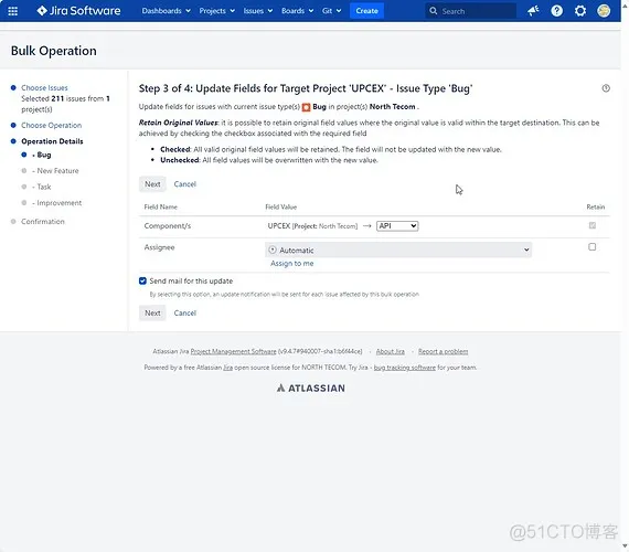 JIRA 如何在项目之间移动 Issue_Agile_05